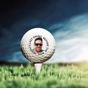 Custom Golf Balls | Personalized Gifts | Funny Golf Balls  | Bachelor Party  | Golf Gift | Groomsmen Gifts | Best Man | Wedding Favors |