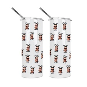 Custom Tumbler | Photo Tumbler | Personalized Gifts | Golf Gifts | Anniversary Gifts | Your Face on a Tumbler | Gift for Him