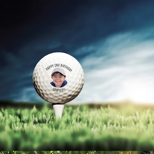Personalized Golf Balls: Custom Photo Gift, Birthday Party Favors