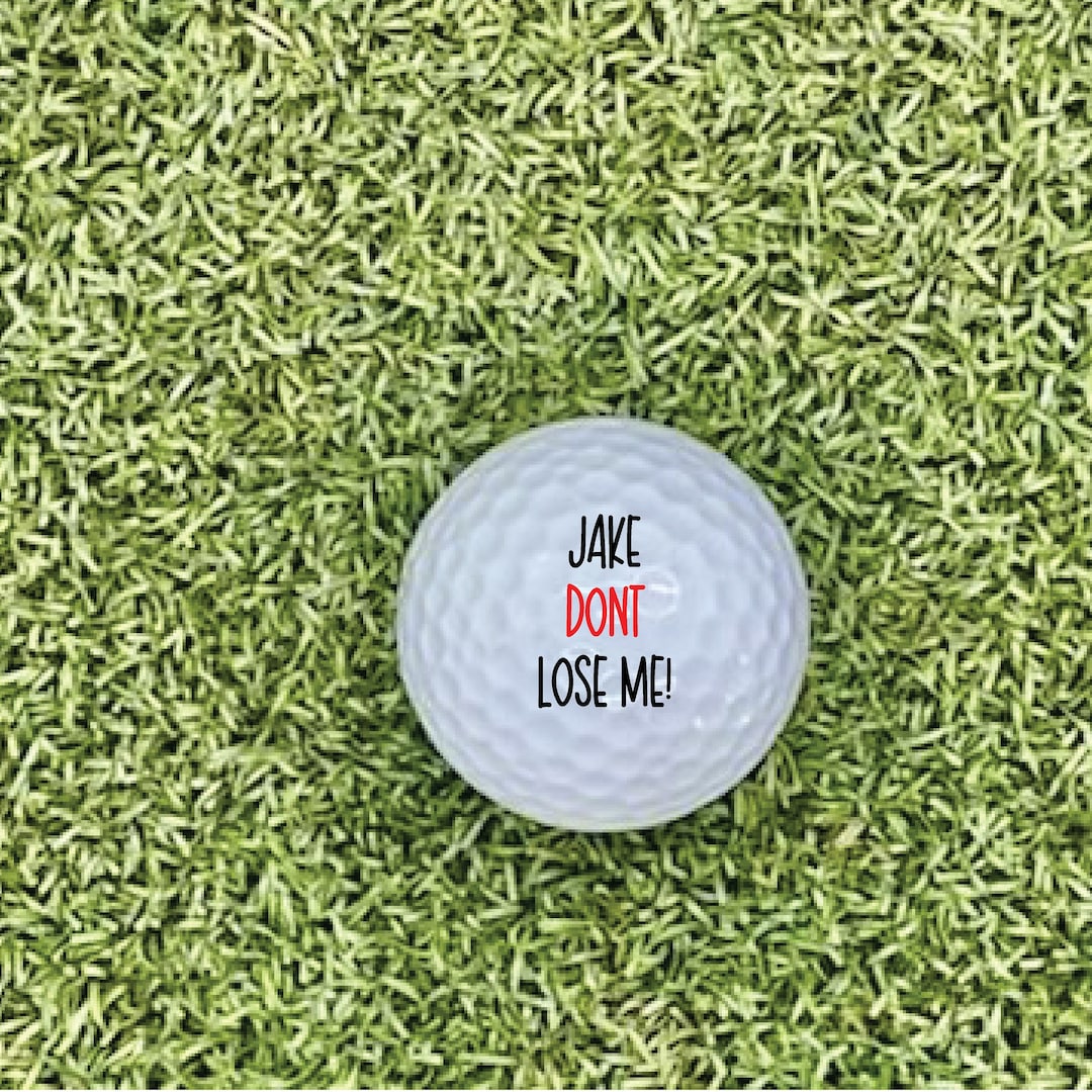 Custom Golf Balls Personalized Gifts Funny Golf Balls Bachelor Party
