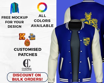 Varsity Letterman Jacket Custom for Men & Women College 