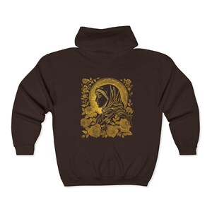 Virgin Mary Zip Up Hoodie, Catholic Faith Apparel image 15