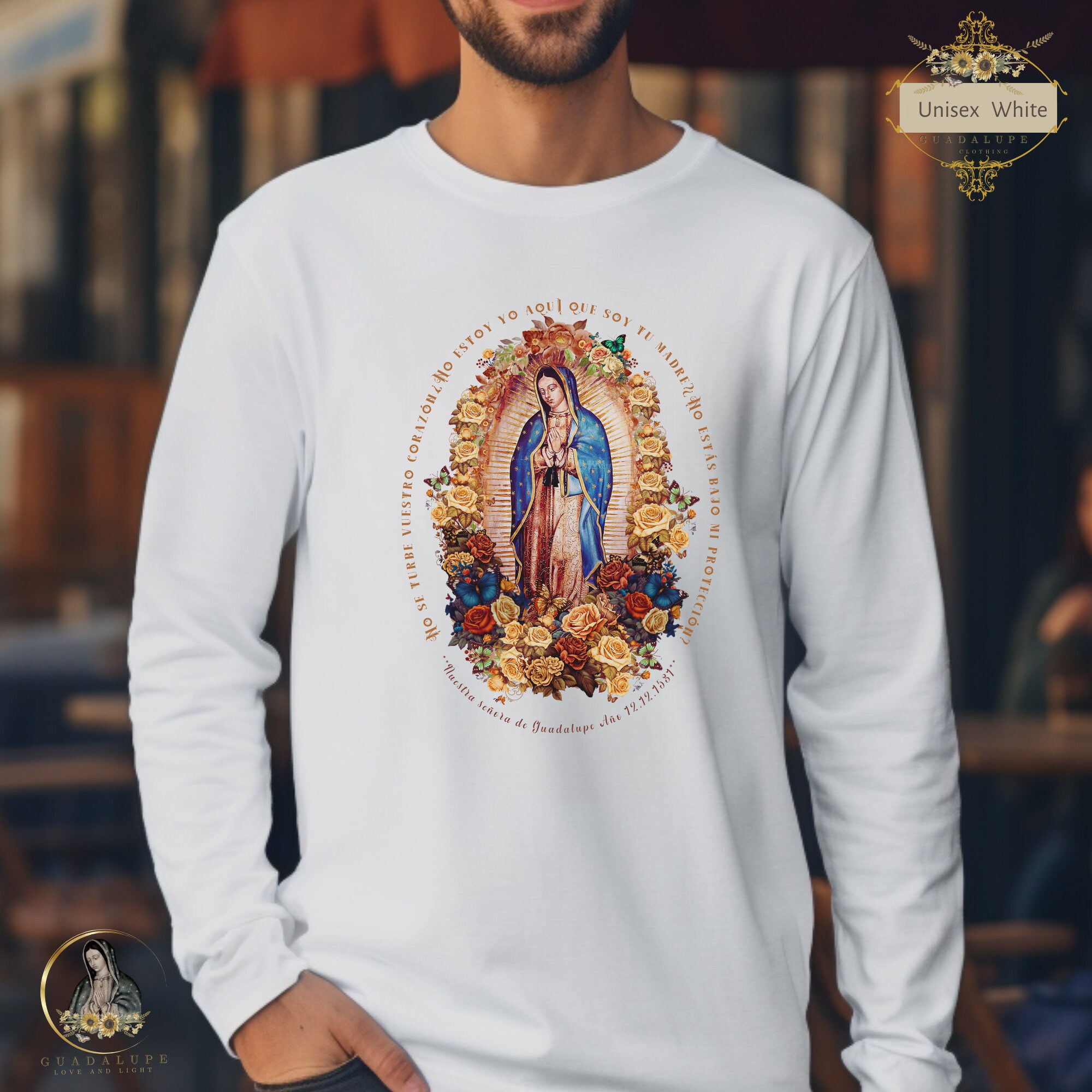 Boho Guadalupe Vintage Inspired Tee Shirt, Western Graphic Tee, Retro  T-shirt, Catholic Gifts, Religious Trendy Gifts for Women 