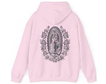 Our Lady of Guadalupe Hoodie: Catholic Virgin Mary