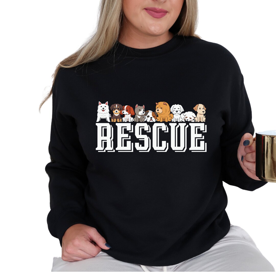 Dog Rescue Sweatshirt/celebrate Diversity Dog Sweater/dog Etsy
