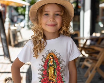 Vår Fru av Guadalupe Barntröja | Virgen de Guadalupe Barntröja, Religiös mexikansk ikon