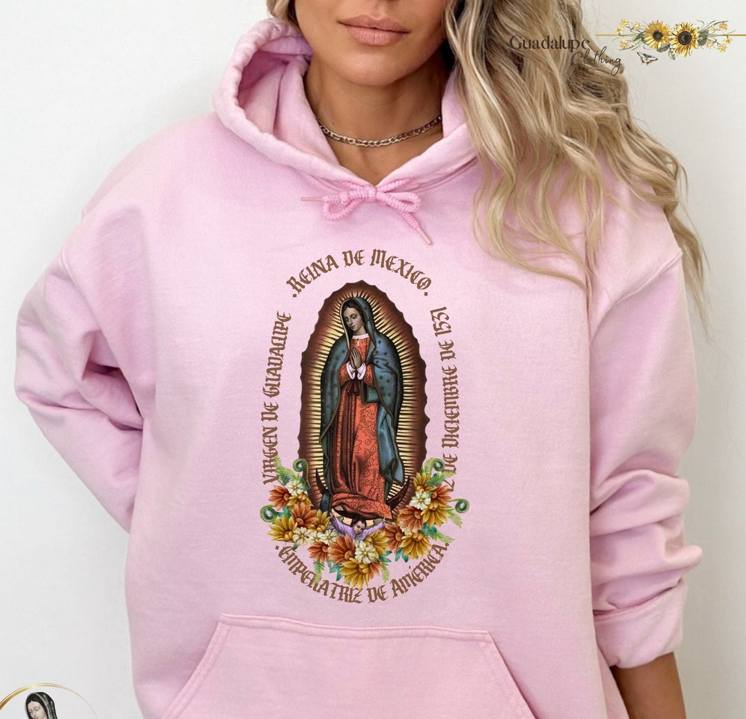 Virgin De Guadalupe Double Sided Hoodie (L)