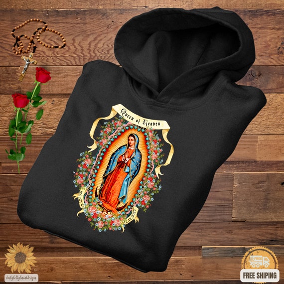 virgen de guadalupe hoodie