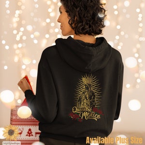 Our Lady Of Guadalupe  Sweatshirt Hoodie, Queen Of Mexico Hoodie, Virgin Mary Hoodie, Hail Mary  Pullover, Catholic&#39;s Gifts, Gifts For Her
