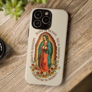 Religiöse Handyhülle - Virgen de Guadalupe Limited Edition - Jubiläum 2024 - iPhone 16, Samsung Galaxy S24, Google Pixel 8 Cover,