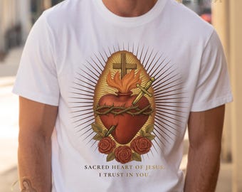 Heiligstes Herz von Jesus Tee | Ich vertraue auf euch katholische Männer