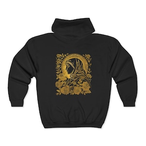 Virgin Mary Zip Up Hoodie, Catholic Faith Apparel image 12