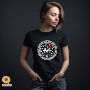Miraculous Medal T-shirt,  Virgin Mary T shirt, Catholic gifts for women, Catholic T-shirt, Marian Cross Shirt, Holiday Gifts Idea