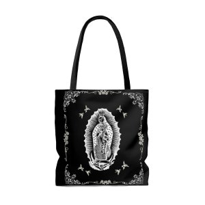 Unsere Dame von Guadalupe Einkaufstasche, Jungfrau Maria ästhetische Einkaufstasche, Jungfrau Guadalupe Umhängetasche, Katholiken Geschenke