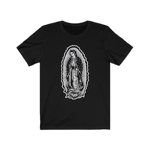 Virgen De Guadalupe T-shirt, Our Lady of Guadalupe Shirt , Devotional ...