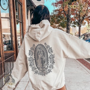 Our Lady of Guadalupe Hoodie: Catholic Virgin Mary Sweatshirt