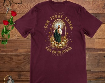 Retro Boho San Judas Taddeo Shirt Vintage St. Jude Thaddeus