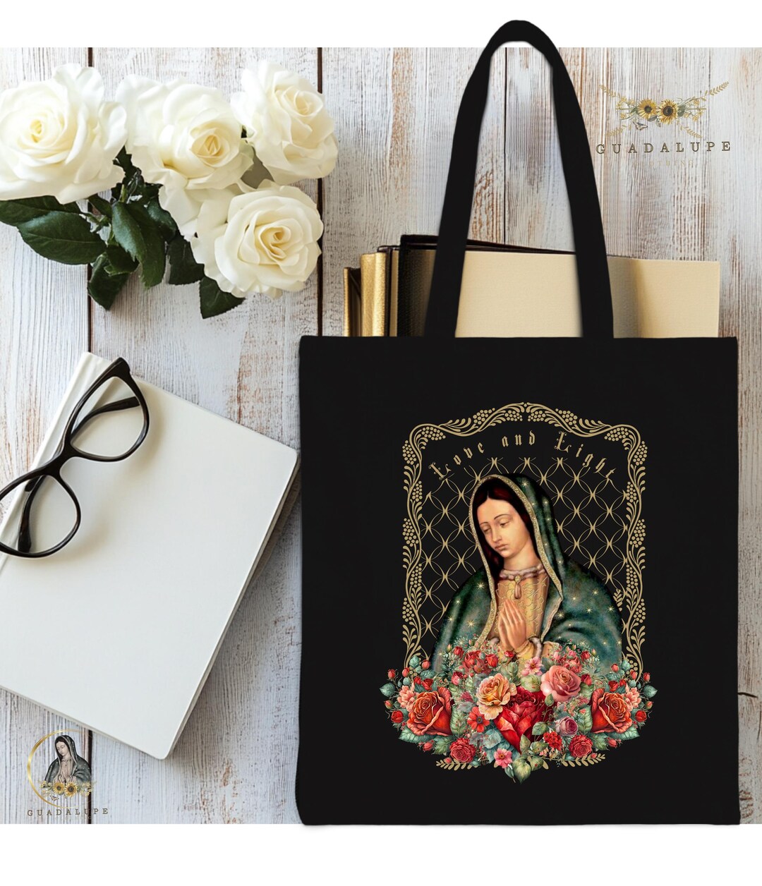 Our Lady of Guadalupe Tote Bag: Virgin Mary Catholic Gift - Etsy