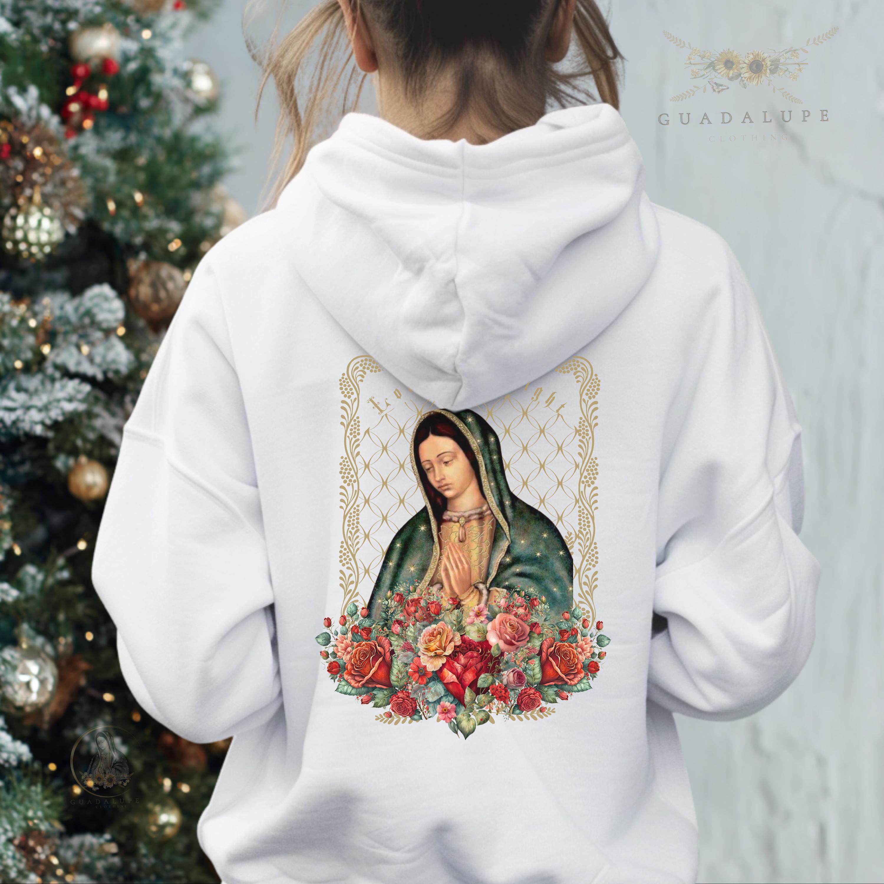 Virgin Mary Zip Hoodie - Etsy