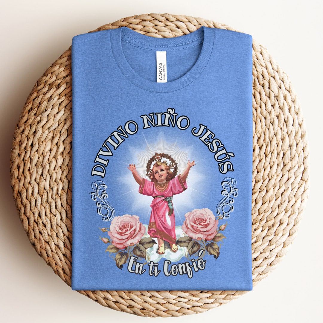 Divino Nino Jesus Tee, Divine Holy Child Jesus Tshirt, Santo Divino ...