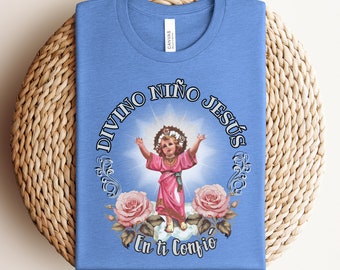 Divino Nino Jesus Tee: Catholic Christian Shirt