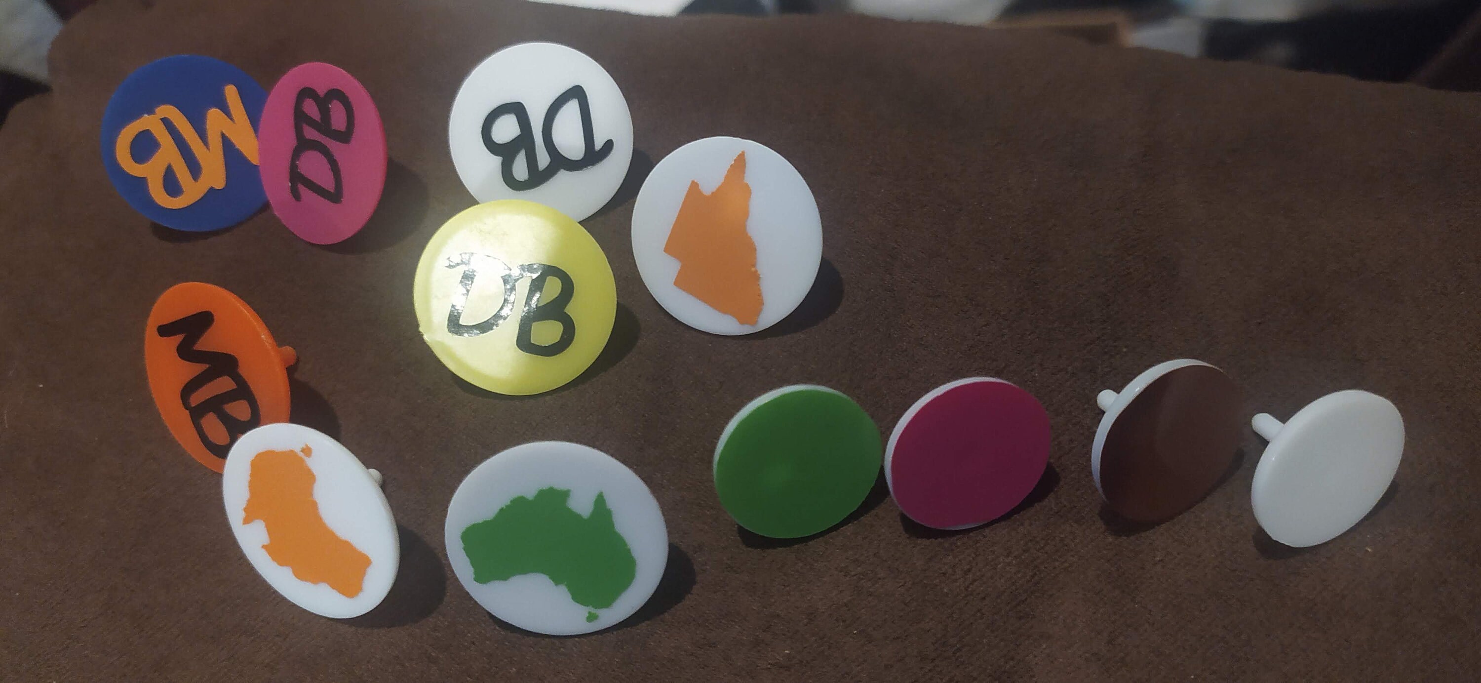 Croquet Ball Markers Etsy