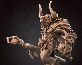 Tiefling Druid Bust clothed/anatomical Nude by Bite the | Etsy