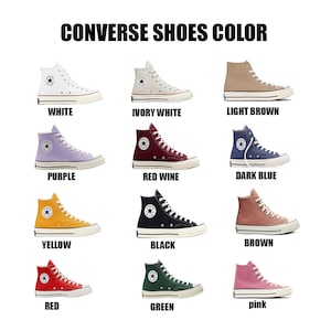 Custom Studded Black Skull Converse Chuck 70 High Tops, Handmade Punk Rock Streetwear Sneakers For Alternative Fashion Lovers image 8