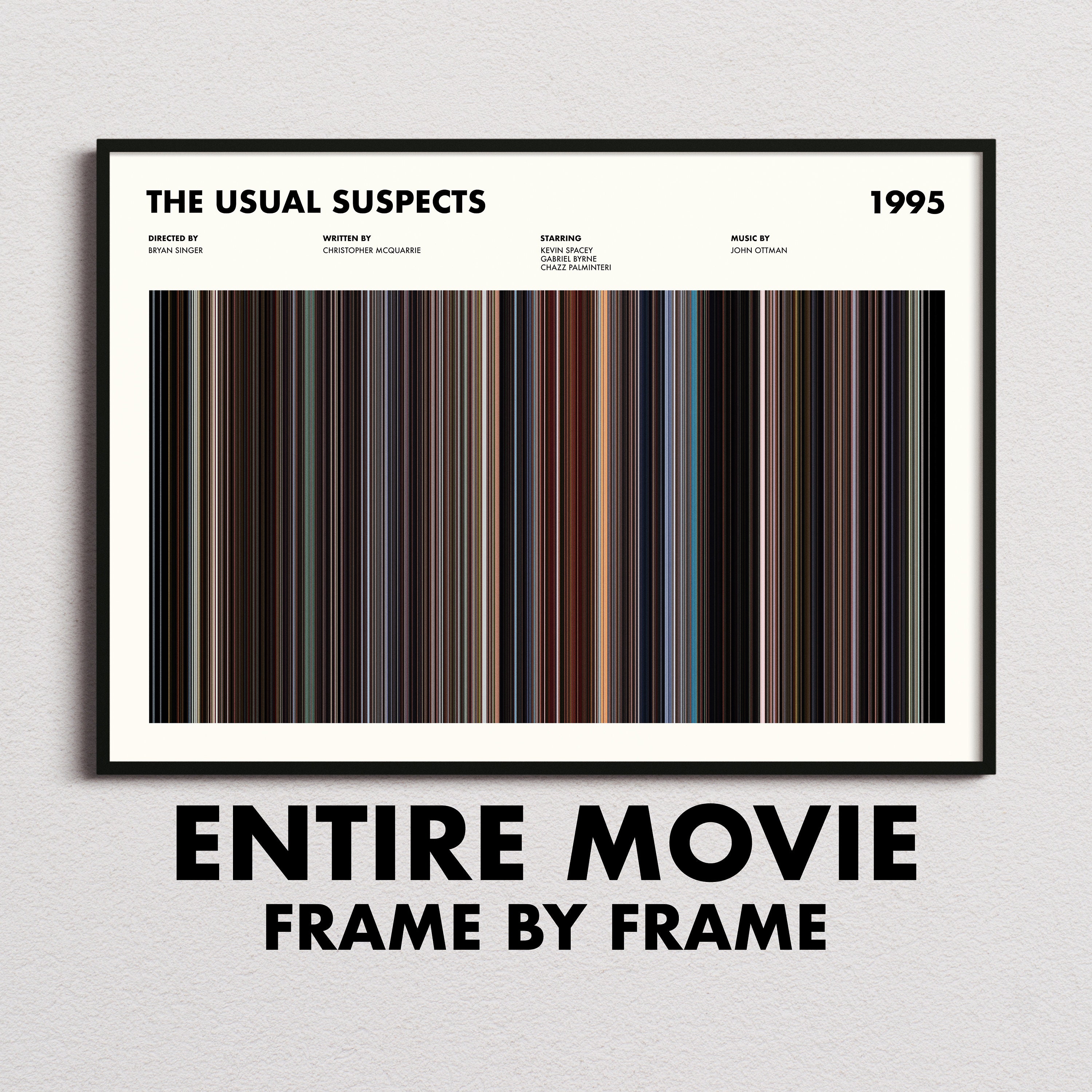 Keyser soze usual suspects' Poster, picture, metal print, paint by Lowpoly  Posters