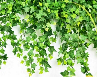 Artificial Hanging Plant Fake Vine Ivy Leaf Greenery Garland Party Wedding UK