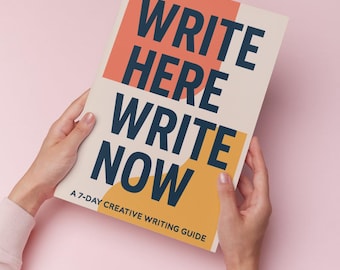 Novel Writing Prep: Guide for Beginners | Daily Creative Writing Prompts PDF | Build Confidence, Beat Writer’s Block & Start Writing Today