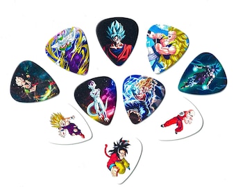 Ball dragon  Z Guitar Picks (10 medium picks in a packet)