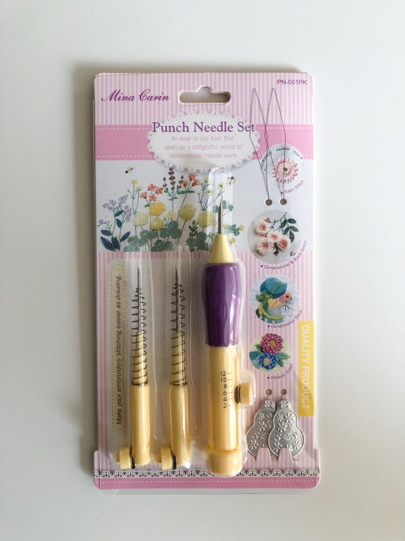 Adjustable Punch Needle Set, Punch Needle Embroidery Tool, Mina Carin Punch  Needle 