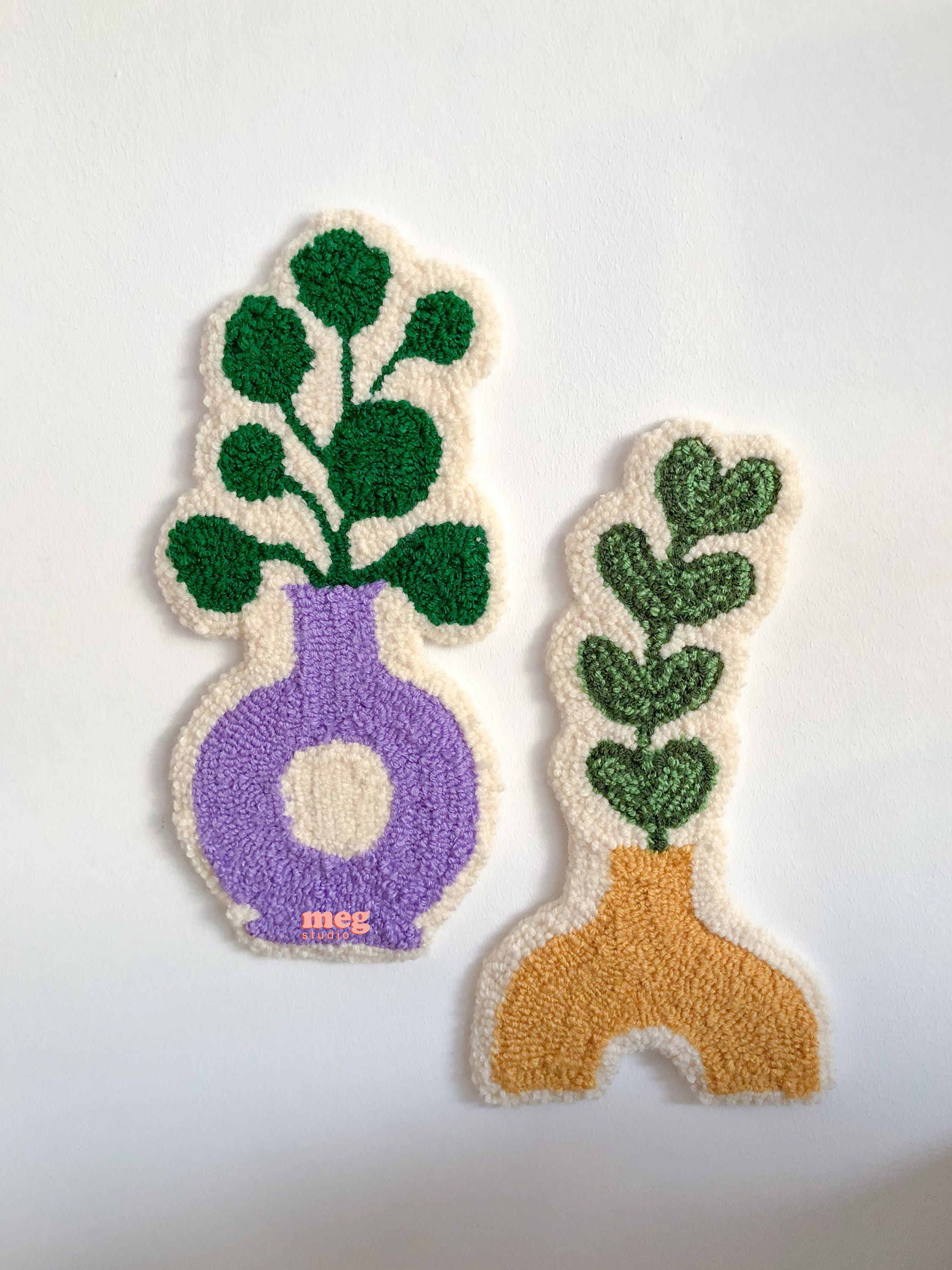 Tufted Wall Hanging Tufted Wall Decor Mother's Day Gift Etsy