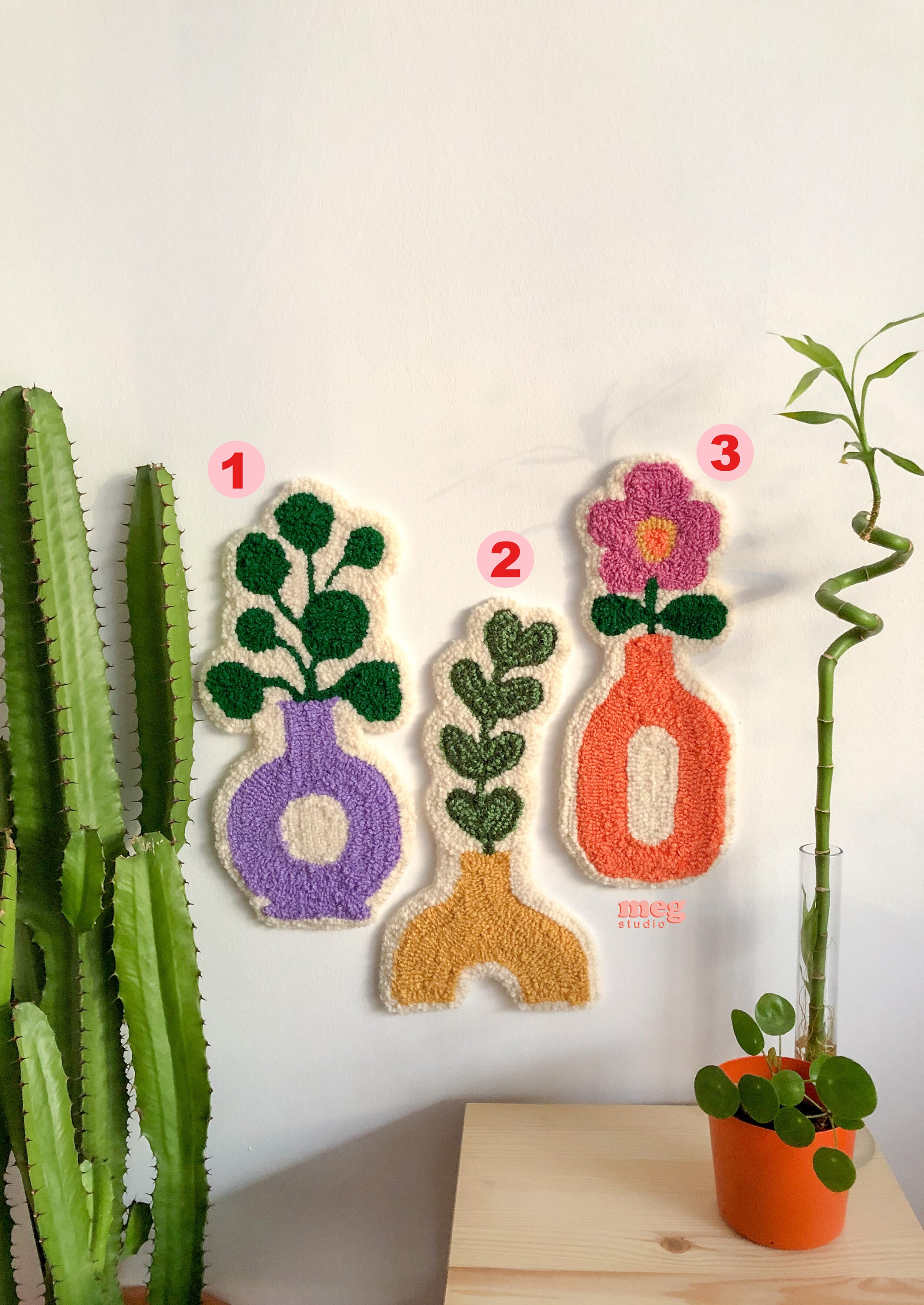 Tufted Wall Hanging Tufted Wall Decor Mother's Day Gift Etsy