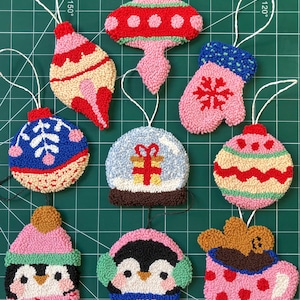 Punch Needle Bag Pins, Punch Needle Magnets , Punch Needle Pins , Tufted  Magnets and Pins, Rug Pins and Magnets, Christmas Stocking Gifts -   Norway