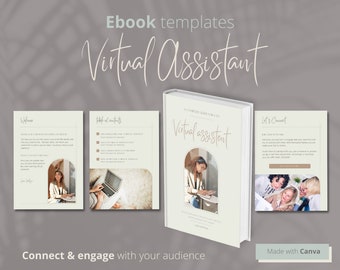 Ebook Template for Business, Editable Ebook Template, Canva Coaching Template, Canva Handbook Template, Coaching Ebook Canva