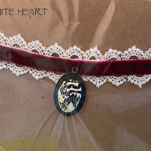 Creepy Charm Choker Necklaces