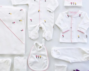 Newborn Baby Gift, Newborn Baby Coming Home Outfit, Baby Shower Gift, Newborn Baby Hospital Outfit, Newborn Baby Organic cotton clothes set