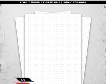 6 x 9 Dot Grid Interior, 120 Page PDF Download
