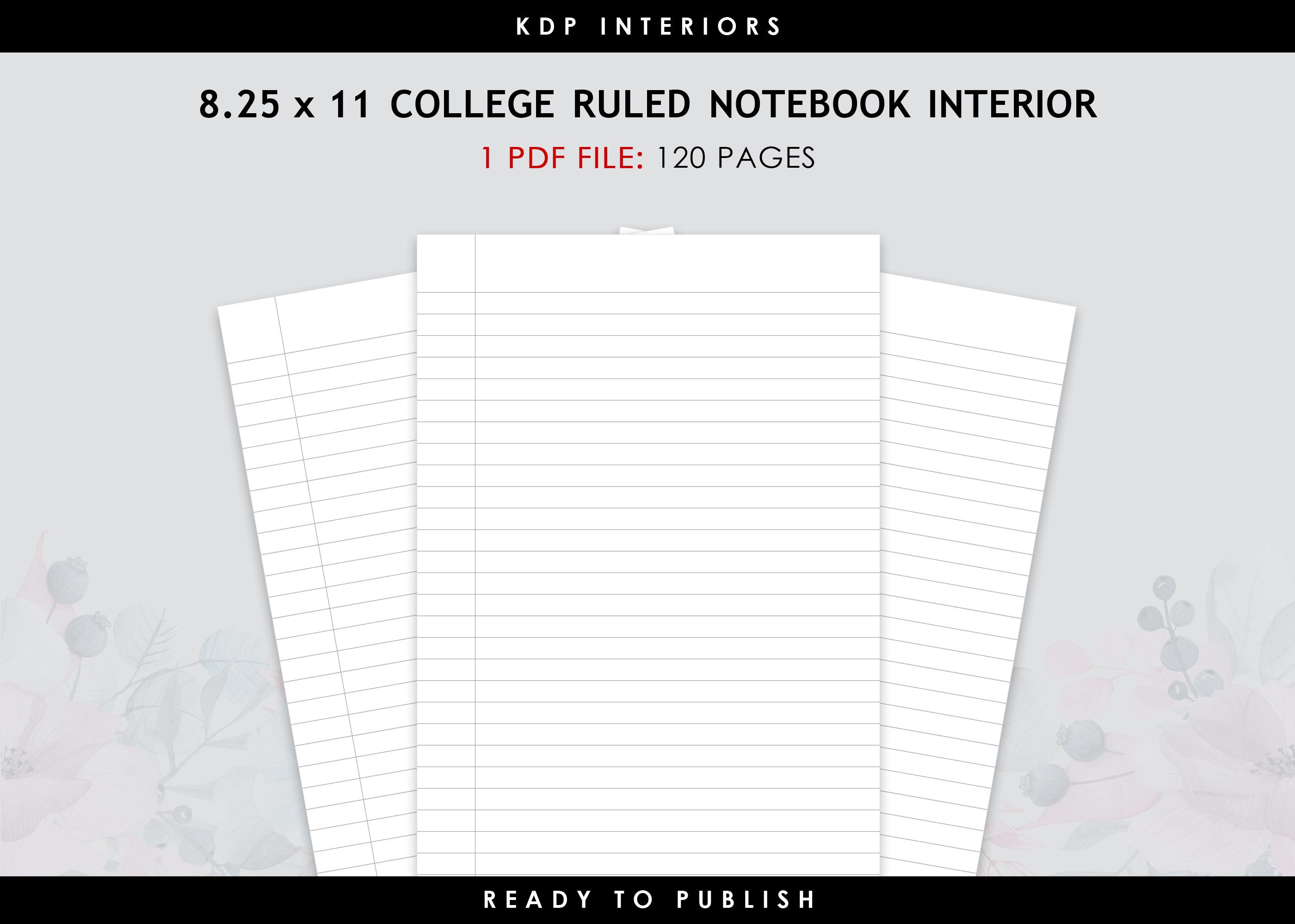 Notebook: Sparkle White Glitter Composition Book 7.5 x 9.25 100 College  Ruled Pages