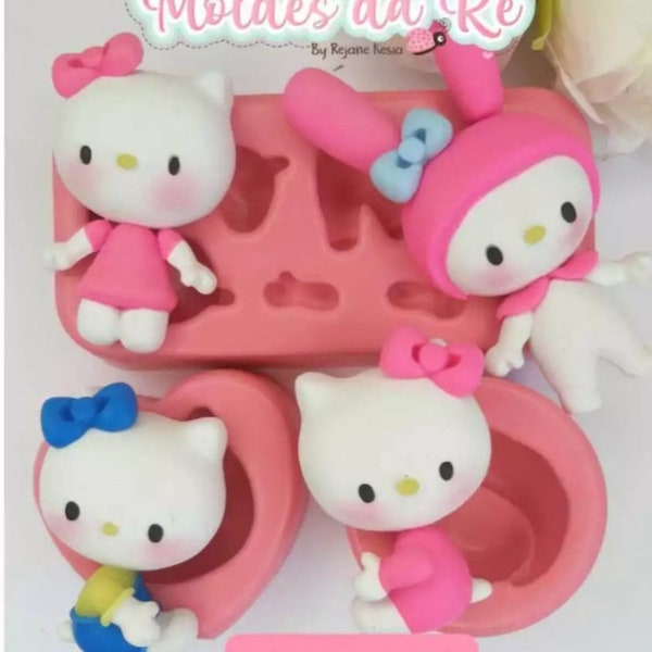 K-Mold Hello kitty ,molde,stampo,moules,stampi