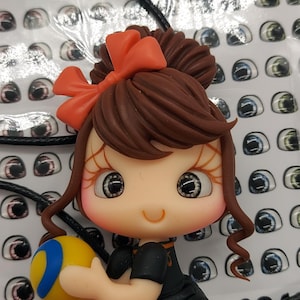 Eyes Adesivos  stickers set.Cold Porcelain,Porcelana fria ,olhos resinados, ojos,.Eye stickers dor dolls