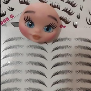 Sticker Resin Eyes, Olhos Autocolantes Resinados, Olhos Adesivos