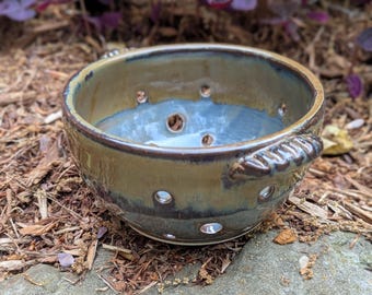 Ceramic Berry Bowl or Colander