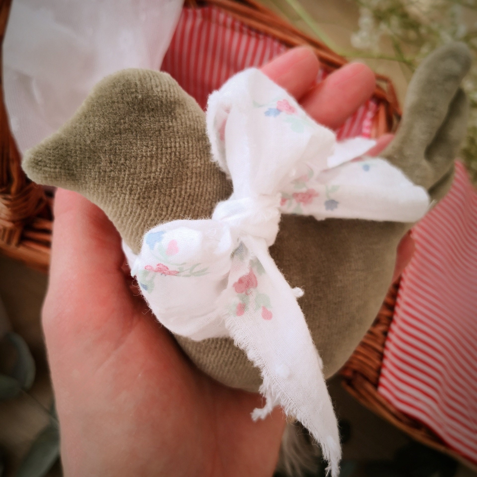 Oiseau Tissu Décoratif