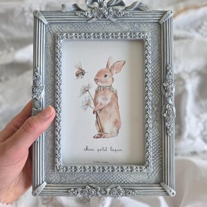 Cadre Photo Enfant Rétro Bash Street - Style Vintage En Bois Pour Chambre D'enfant