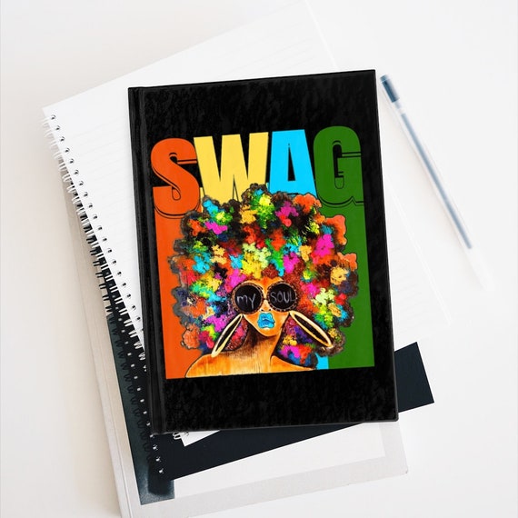 Swag Notebook Girl Boss Notebook Hardcover Journal African Etsy