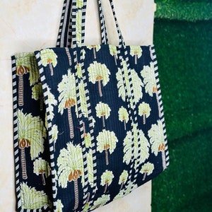 Quilted Cotton tote bag Large tote bag multicolor patch Tote Bag Eco friendly Indian Quilted Bags Grocery Bag Women bag Ethnic Shoulder Bag