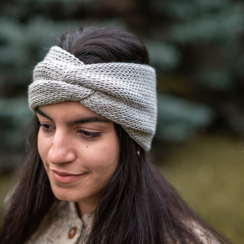 Handcrafted Cotton Elastic Headband 05